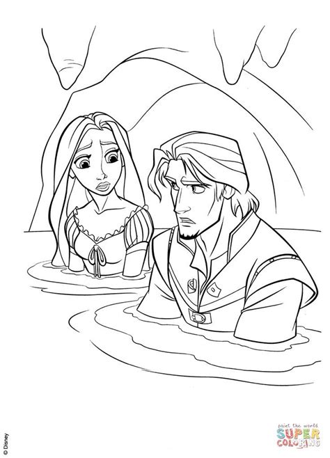 Coloriage ° Rapunzel Coloring Pages Tangled Coloring Pages Mermaid