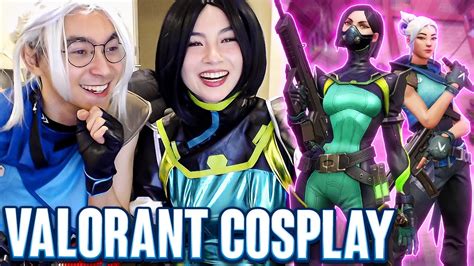 Kyedae And Tenz Cosplay Jett And Viper On Stream Youtube