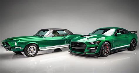 11 Million 2020 Ford Mustang Shelby Gt500 Is Very Green Machine Via