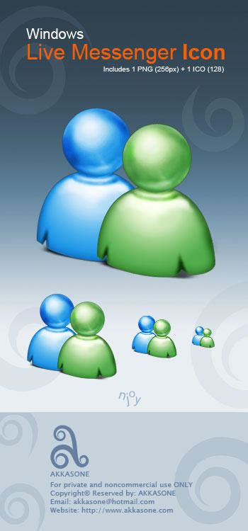 Windows Live Messenger Icon By Akkasone On Deviantart