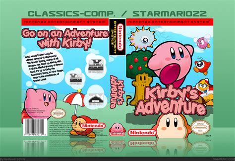 Viewing Full Size Kirbys Adventure Box Cover