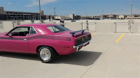1970 Pink Cuda Drive By Mosing Motorcars Youtube