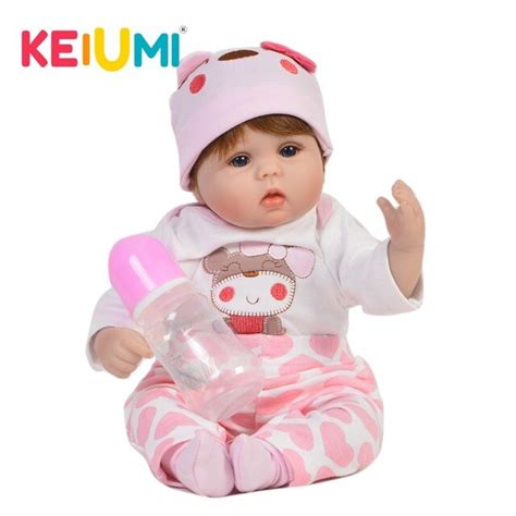 Keiumi Lovable 17 Reborn Dolls Babies Soft Silicone Body Fashion 43