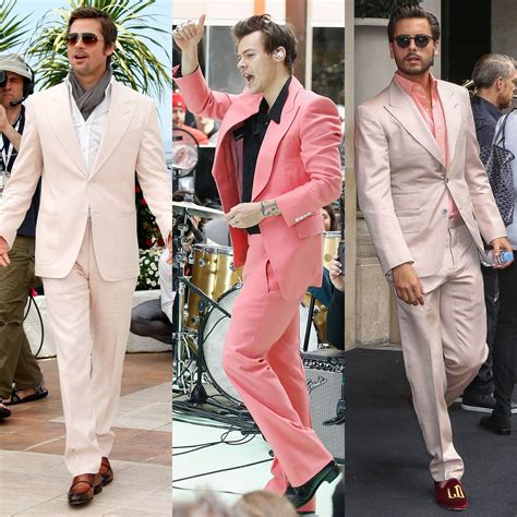 Style Guide Suit And Tie Combinations With A Pink Shirt