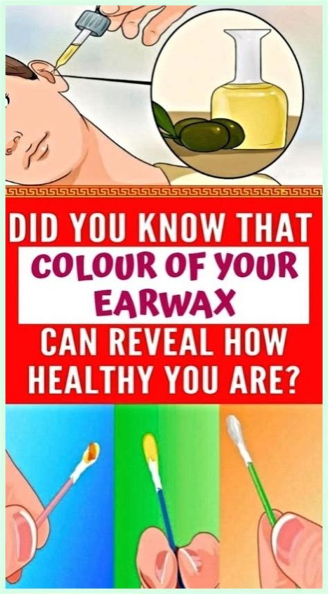 What Earwax Can Tell About Your Health In 2022 Healthier You Ear Wax