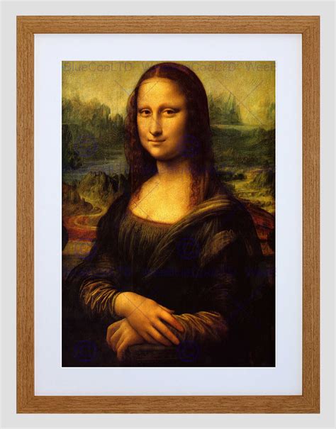 Mona Lisa Original Painting Framed At Paintingvalley Com Explore Collection Of Mona Lisa