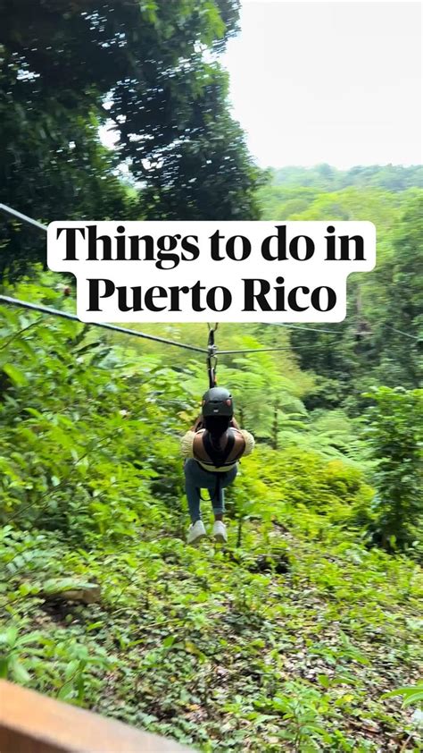 Things To Do In Puerto Rico View The National Rain Forest In A Fun Way