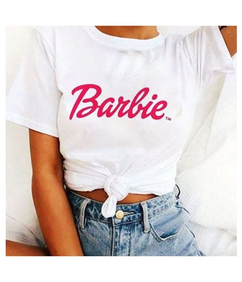 Buy Barbie Cotton White T Shirts Online At Best Prices In India Snapdeal
