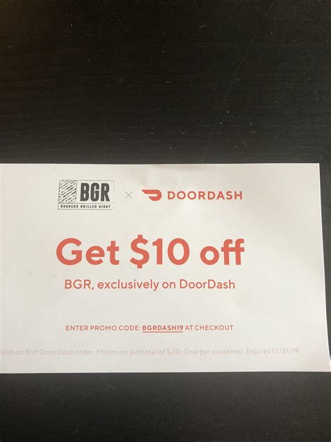 BGR Doordash Promo Code : DCdump
