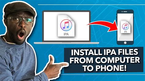 How To Install Ipa Files From Computer To Iphone Youtube