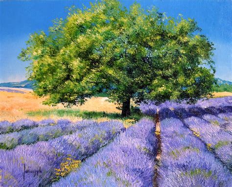 Jean Marc Janiaczyk Purple Art Landscape Art Colorful Landscape