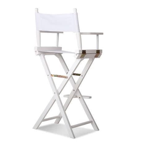 Shop for tall directors chair online at target. Artiss Tall Director Chair - White