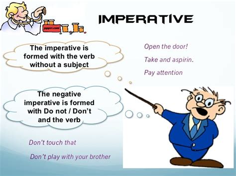 Itic English Imperative Sentences