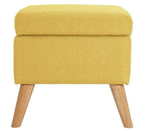Order online today for fast home delivery. Buy Argos Home Lexie Fabric Storage Footstool - Yellow ...