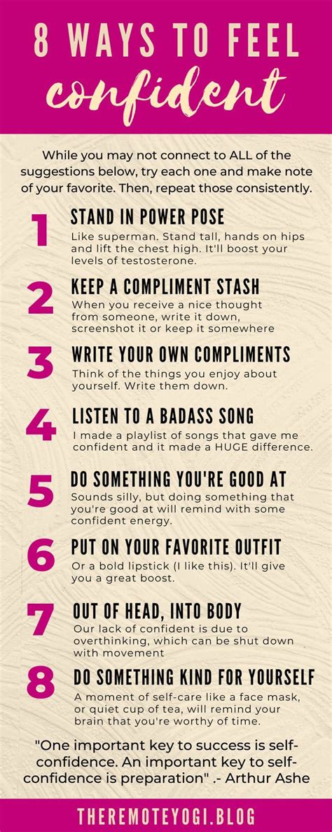 8 Ways To Feel More Confident Now Self Confidence Tips Confidence Tips Coping Skills