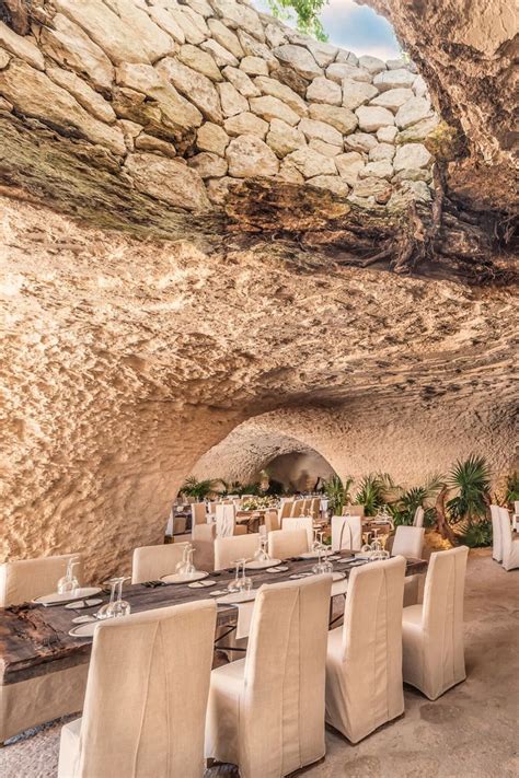 Unique Wedding Venue Cave Restaurant At Hotel Xcaret Mexico In 2023