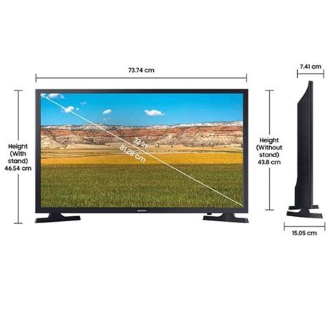 Samsung 80 Cm 32 Inches Hd Ready Led Smart Tv Ua32t4450akxxl Grey