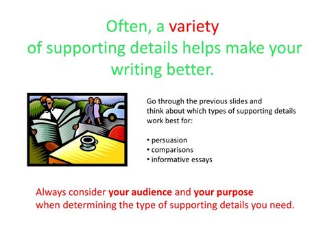 PPT - Different Kinds of Supporting Details PowerPoint Presentation ...