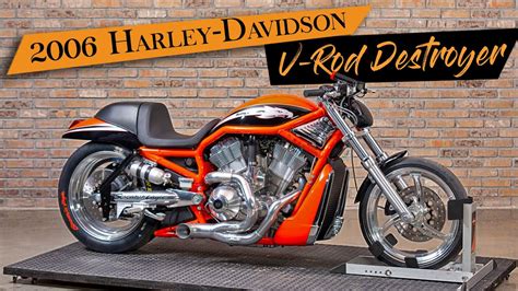 2006 Harley Davidson V Rod Destroyer Youtube