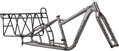 Salsa Blackborow Fat Bike Frame Aluminum Small Gunmetal