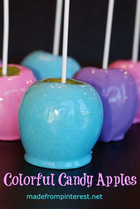 Colorful Candy Apples T This Grandma Is Fun