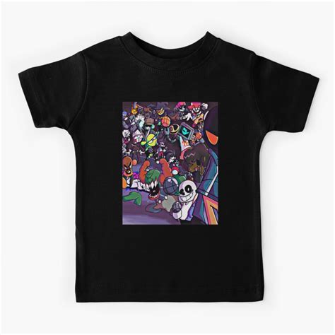 Fnf Best Characters Friday Night Funkin Kids T Shirt For Sale By