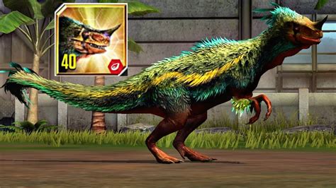 Proceratosaurus Max Level 40 Jurassic World The Game Youtube
