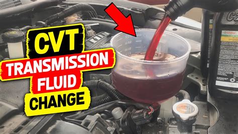 How To Change CVT Transmission Fluid Fix Whining And Belt Slip YouTube