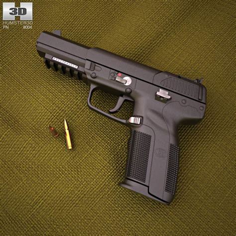 Fn Five Seven 3d Model Weapon On Hum3d