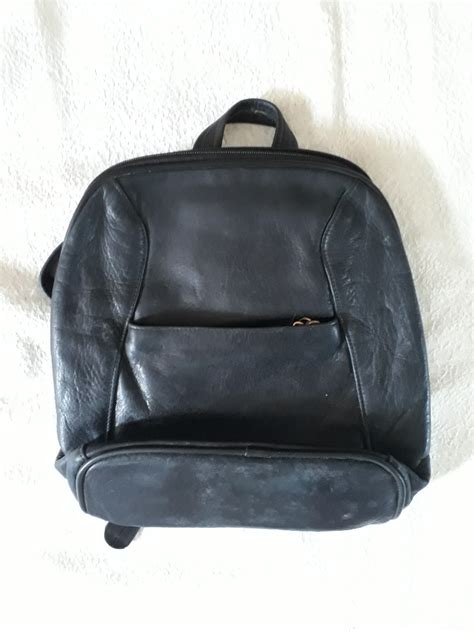 Vintage Tignanello Leather Backpack Women S Fashion Bags Wallets