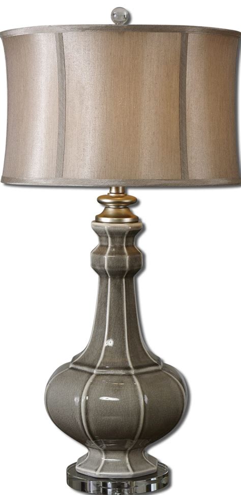 Racimo Gray Ceramic Lamp By Uttermost 32 Fine Home Lamps