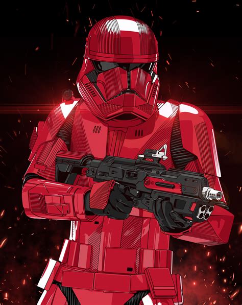 Just Finished Some Sith Trooper Vector Art Rstarwars