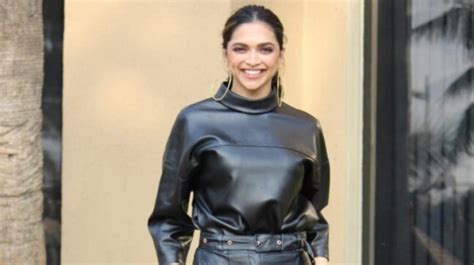 Deepika Padukone Is Absolutely Stunning In Leather On Leather Ensemble For Chhapaak Promotions