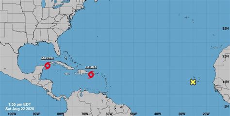 Cuba Vigila Curso De Tormentas Tropicales Marco Y Laura Noticiado