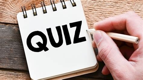 Quick Quiz Test Your General Knowledge In 20 Questions
