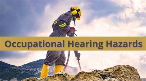 Occupational Hearing Hazards Better Hearing Center