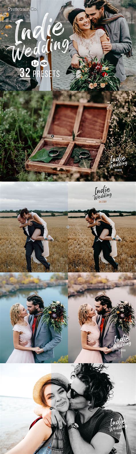 Indie wedding is a collection of natural author presets for wedding and portrait photography. Indie Wedding Presets - LR-PS-Mobile | Wedding presets ...