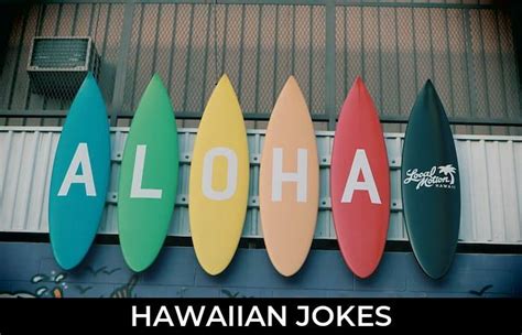 80 Hawaiian Jokes And Funny Puns Jokojokes
