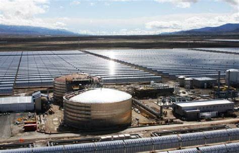 50 Mw Solar Power Plant Andasol 1 With Solar Thermal Energy Storage