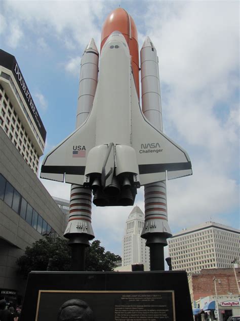 Space Shuttle Challenger Monument And Astronaut Ellison S