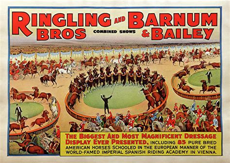 Ringling Brothers And Barnum And Bailey Circus Vintage Posters