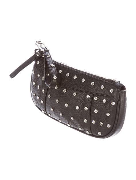Dolce And Gabbana Embellished Leather Clutch Handbags Dag79131 The