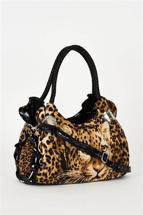 Leopard Print Designer Handbags