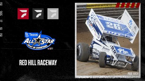 2023 Tezos All Star Circuit Of Champions At Red Hill Raceway Videos