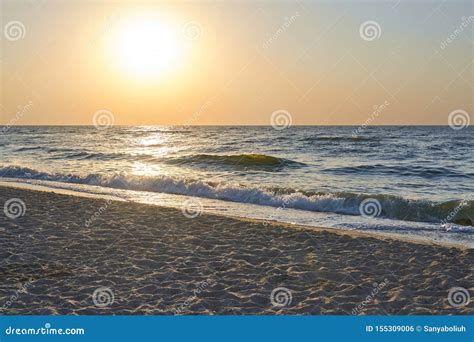 Sunrise And Beach Sunrice Shoot Calm Sea Stock Photo Image Of Nature