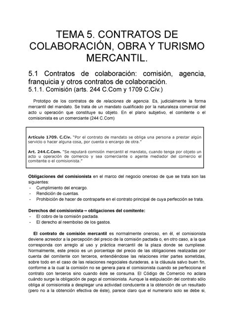 Introducir 62 Imagen Modelo De Contrato De Colaboracion Mercantil