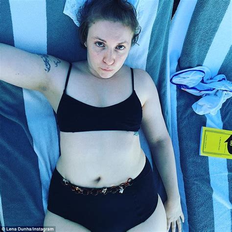 lena dunham and co star jemima kirke strip down for lingerie campaign daily mail online