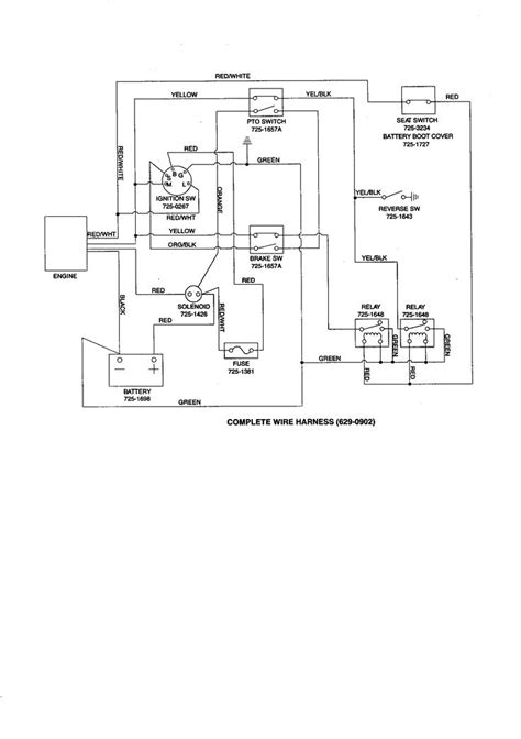 Wiring Diagram For Lze730gka604a3 Lawnmower Index Riding Lawn Mower