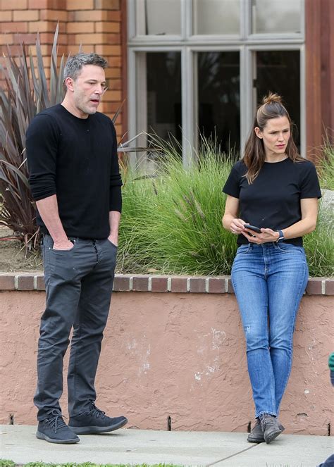 Ben Affleck Spotted With Jennifer Garner After Calling Their Divorce