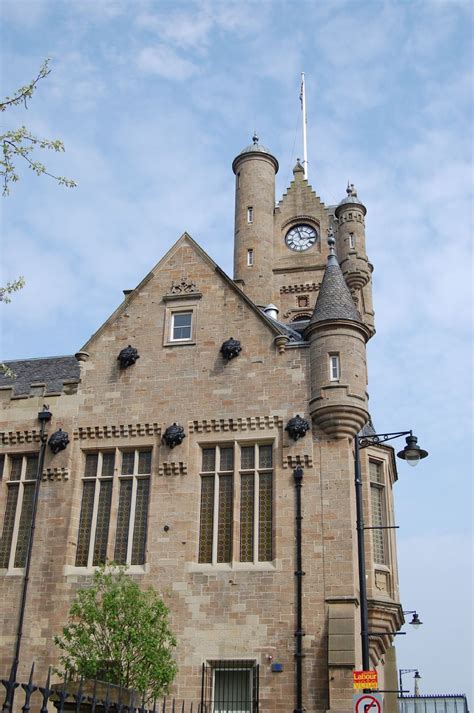 Rutherglen Town Hall Is A Unique Scottish Baronial Style Building